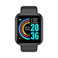 Relógio smartwatch X10 unissex a prova d'água com monitor de frequência cardíaca e função pressão sanguínea compatível a apple e android